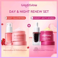 Glad 2glow AHA BHA PHA INTENSIVE PEELING SOLUTION SERUM | Glad 2glow PEACH RETINOL MOISTURIZER