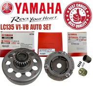 ❄(AUTO SET LC135) YAMAHA LC135 V1 - V8 4S  5S AUTO HOUSING  AUTO CLUTCH CARRIER SHOE   ONE WAY BEARING STARTER ONE WAY✰