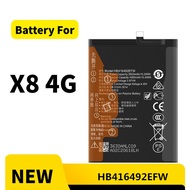 Battery Compatible For HONOR X8 4G Bateri HB416492EFW