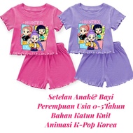 Huntrik Animation K-Pop Girls' Outfit Ages 0-5 Years