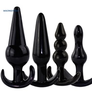 Unisex Soft Silicone Dilator Bead Expansion Stimulator Anal Plug Adult Sex Toy