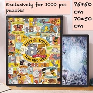 [70*50cm][75*50cm] ECOPLY Frame 1000pcs Jigsaw Puzzle Frame Wall Frame PVC film Art Home Deco Frame