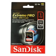 SanDisk - 1TB Extreme Pro UHS-I SDXC 記憶卡 170MB/R 90MB/W (SDSDXXY-1T00-GN4IN)