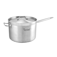 Qware 3-Ply Stainless Steel Sandwich Bottom Saucepan with Lid (7/8.5/11/18/25LT)