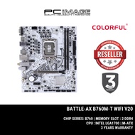 COLORFUL BATTLE AX B760M-T WIFI V20 M-ATX LGA1700 MOTHERBOARD (B760M-T WIFI)