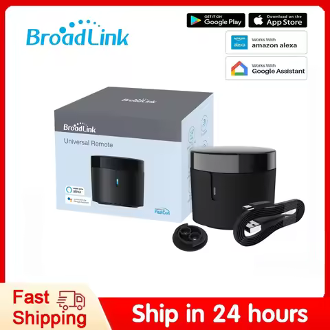 Broadlink RM4 Mini +HTS2 IR Remote Control Air Conditioning Smart Infrared Home Voice Control Compat
