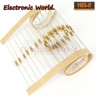 100Pcs 1/4w Carbon Film Resistor 5% 0.25w 8.2K 9.1K 10K 12K 13K 15K 18K 20K OHM