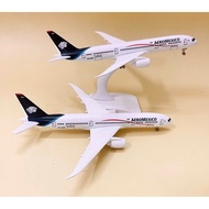 AEROMEXICO Boeing 787 Dreamliner Airplane Model High Quality Glossy Metal with Display Stand