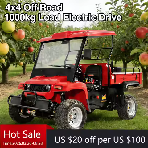 Tc Farm Transporter Garden Utility Vehicle UTV 4x4 Electric UTV Utility Vehicle All Terrain