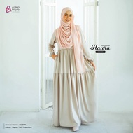 New Home Dress Haura/Gamis dewasa/busana muslim/busana muslimah wanita/ Size S sd XL Ori By Azkia Hi
