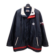 Boast USA Dark Blue Cotton Coat Vintage Second-Hand Selection