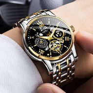 Swiss automatic watch men's business trends luminous calendar waterproof imported movement non-mechanical watch