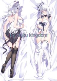 Sarung Bantal dakimakura Azur Lane Illustrious neko