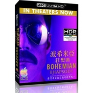 [Taiwan Version] Blu-ray HD Movie 4K UHD 1080P Bohemian Rhapsody (Taiwan) Bohemian Rhapsody