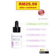 127[RM25.99 after cashback] KITSUI Korean White Essence Serum Skincare Brightening, Cerah, Jerawat, 