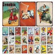 Race Car Metal Sign Vintage Tin Sign Metal Poster Decorative Tin Plates Garage Decor Wall Stickers f