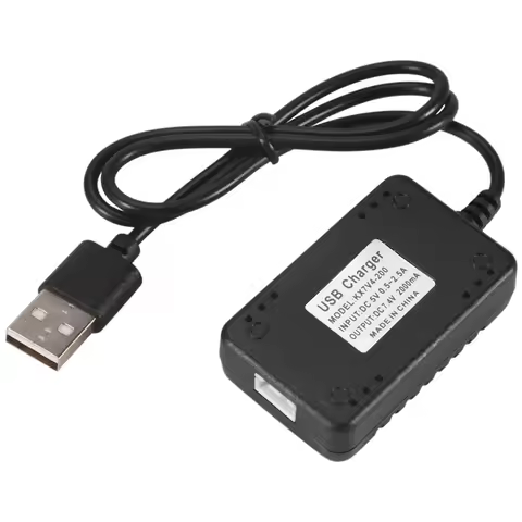 7.4V 2000Mah 5Cm XH-3P Quick USB Charger For Wltoys 144001 XK K130 12428 A959 A959-B A979 A979-B K98