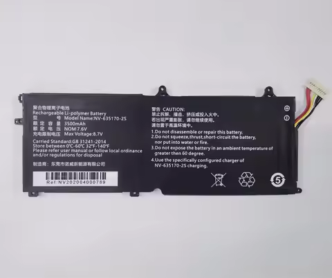 New NV-635170-2S Laptop Battery 7.6V 3500mAh 4200mAh For Chuwi MiniBook 8 CWI526 CWI519 Tablet PC