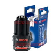 แบตเตอรี่ boschแท้ สว่านไร้สาย Bosch Professional GBA 12V 2.0Ah มอก.TIS 2217-2548 สำหรับสว่านแบตเตอรี่ไร้สายบอช รุ่น GSB 120-LI , GSR 120-Li