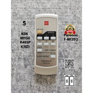 KDK remote controller with FREE Protective Cover for M11SU, R48SP, K11Z1 & Panasonic F-M12D2 (5)
