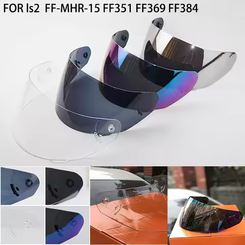 For LS2 FF-MHR-15 FF351 FF352 FF369 FF384 Motorcycle Helmet Lens Visor