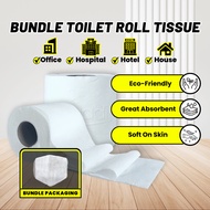 【Bundle】3Ply Toilet Paper Tissue Roll Virgin Pulp Bathroom Tissue Tisu Tandas Gulung