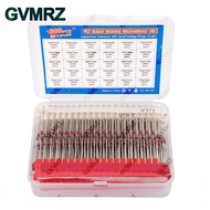 600PCS 30Values 1W Zener Diode Kit 3V-47V Box for Electronics Voltage Regulation Projects