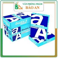 Giấy In Double A A4 70gsm đóng thùng 5 tập -500 tờ/1 tập
