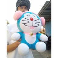 BONEKA DORAEMON PAKE HEADSHEAT PINK / BONEKA DORAEMON / DORAEMON