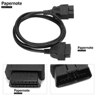 PAPERNOTE OBD2 Extension Cable, 5ft/1.5m Plug & Play Diagnostic Adapter, Stable Male to Female Unive
