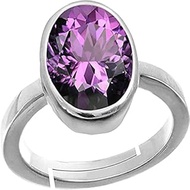 Certified Unheated Untreatet 8.25 Ratti To 7.25 Ratti Katela Ring Natural Amethyst Loose Gemstone Am