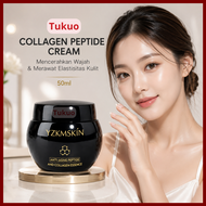 YZKMSKIN Peptide Face Cream Krim Wajah Merawat Kekenyalan Kulit Wajah Krim Muka Melembapkan Muka Glo