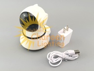 (สต๊อกในไทย)  กล้อง CCTV IP Wireless IP Camera V380 720P 1ล้านพิกเซล กล้องวงจรปิดไร้สาย หันได้รอบทิศ