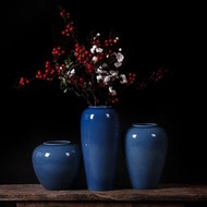 花瓶現代簡約景德鎮陶瓷花瓶擺件樣板房餐桌電視柜客廳水養插花裝飾品