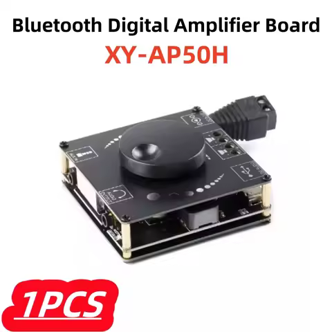 1Pcs/lot 100% New XY-AP50H 50W+50W BT Stereo Digital Power Amplifier Audio Power Amplifier TPA3116D2