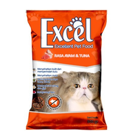 Makanan Kucing Excel Chicken Tuna 500gr