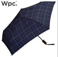 【💥W.P.C. 雨傘系列】Wpc. UX LIGHT-WEIGHT ASC 短雨傘 折疊傘 縮骨遮 深藍格仔 日本直送