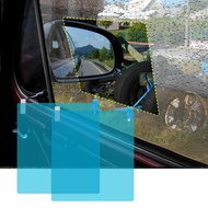 Car Rearview Mirror Anti Fog Sticker Waterproof Film 20x16cm 2PCS