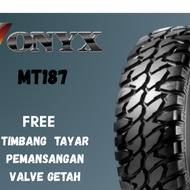 TAYAR ONYX MT187 245/75R16 4X4 TAHUN2025. FREE VALVE GETAH SETIAP 1BIJI PEMBELIAN TAYAR.