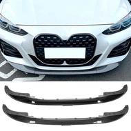 3PCS Car Front Bumper Splitter Lip Spoiler Protector Replacement For BMW 4 Series G22 G23 G26 M Spor