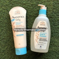 Aveeno Baby Daily Moisture - Wash & Shampoo 354ml 2303 / Lotion 227g 6647