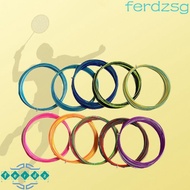 JENNIFERDZSG Colorful Rainbow Badminton String, Elastic Colorful Badminton Racket Strings, High Elas