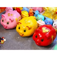 Savings piggy bank, traditional piggy bank with Loc letter, large size, savings piggy bank, savings 