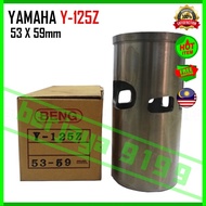 New 53x59mm Cylinder Liner Sleeve Sarung Motorcycle Motosikal Engine Blok Block Yamaha 125Z 125ZR Y-