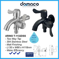 [Recommended] Arino T-1132DSS Stainless Steel Two Way Tap in Matt Finishing