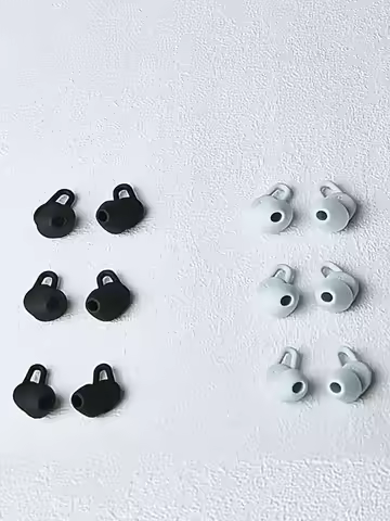 Silicone Ear Tips for Huawei FreeLace Pro 2,3 Pairs Anti-Slip Ear Hooks Ear Caps Ear Sleeves for Hua