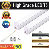 [2 Years Warranty] LED T5 Tube Light Lamp Bulb Complete Set Celling Light Energy Saving 1ft/ 2ft/ 3f