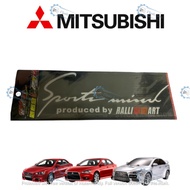 Mitsubishi (Lancer/Evo X/Inspira)Ralliart hood signature sticker
