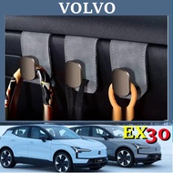 25 Volvo EX30 passenger seat hook Car Glove Box Suede Hooks Car Interior Front Co-Pilot Hooks