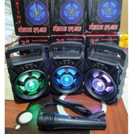 Diskon!! Speaker Bluetooth Portable Xtm 5009 Plus Mic Karaoke Super Bass / Speaker Salon Aktif Xtm-5